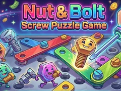 खेल Nut & Bolt Screw Puzzle Game ऑनलाइन