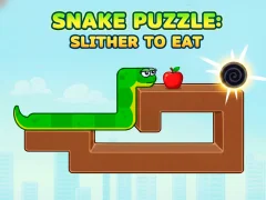 खेल Snake Puzzle: Slither to Eat ऑनलाइन