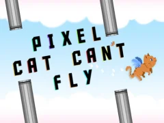 खेल Pixel cat can't fly ऑनलाइन