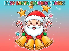 खेल Easy Santa Coloring Pages ऑनलाइन