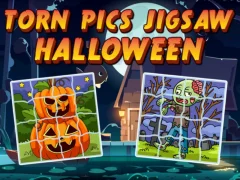 खेल Torn Pics Jigsaw Halloween ऑनलाइन