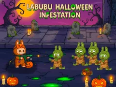 खेल Labubu Halloween Infestation ऑनलाइन