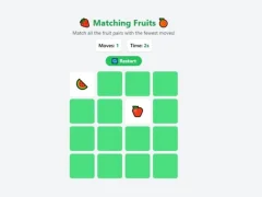 खेल Matching Fruits ऑनलाइन
