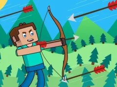 खेल Noob Archer Monster Attack ऑनलाइन