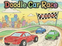 खेल Doodle Car Race ऑनलाइन