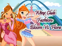 खेल Winx Club Fashion: Bloom vs Flora ऑनलाइन