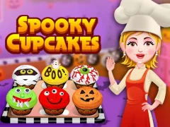 खेल Spooky Cupcakes ऑनलाइन