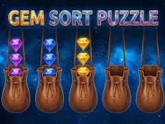खेल Gem Sort Puzzle ऑनलाइन