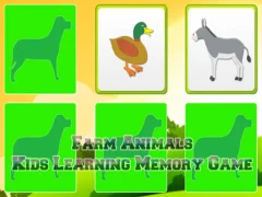 खेल Farm Animals Kids Learning  Memory ऑनलाइन