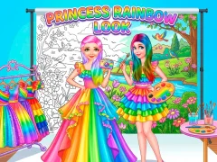 खेल Princess Rainbow Look ऑनलाइन