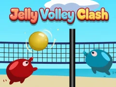 खेल Jelly Volley Clash ऑनलाइन
