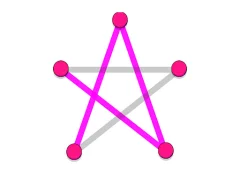 खेल Dots Line ऑनलाइन