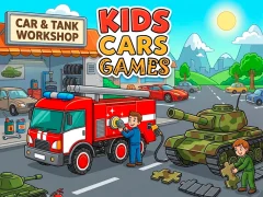 खेल Kids Cars Games ऑनलाइन