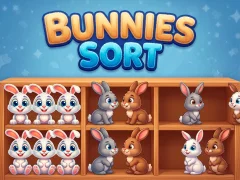खेल Bunnies Sort ऑनलाइन