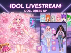 खेल Idol Livestream: Doll Dress Up ऑनलाइन