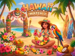 खेल Hawaii Match 3 ऑनलाइन