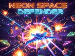 खेल Neon Space Defender ऑनलाइन
