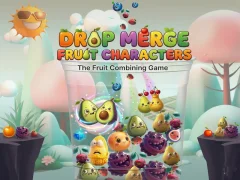 खेल Drop Merge Fruit Characters ऑनलाइन