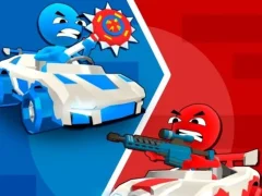 खेल Stickman battle 1-4 Players ऑनलाइन