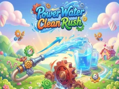 खेल Power Water Clean Rush ऑनलाइन