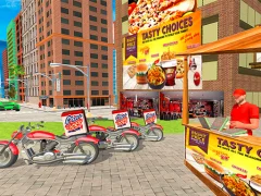 खेल Pizza Delivery Boy Simulation ऑनलाइन