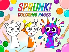 खेल Sprunki Coloring Pages ऑनलाइन