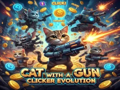 खेल Cat with a Gun Clicker Evolution ऑनलाइन
