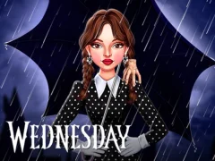 खेल Celebrity Wednesday Addams Style ऑनलाइन