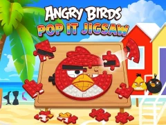 खेल Angry Birds Pop It Jigsaw ऑनलाइन
