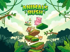 खेल Animals Rush ऑनलाइन