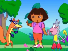 खेल Dora The explorer  Crocodile Lake ऑनलाइन