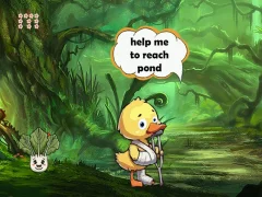 खेल Wounded Duckling Reach Pond ऑनलाइन