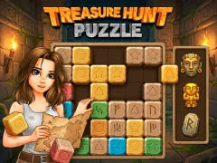 खेल Treasure Hunt Puzzle ऑनलाइन