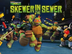 खेल Teenage Mutant Ninja Turtles: Skewer in the Sewer ऑनलाइन