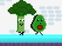 खेल Cat Chef vs Fruits - 2 Player ऑनलाइन