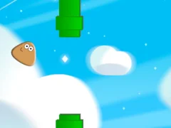 खेल Flappy Pou ऑनलाइन