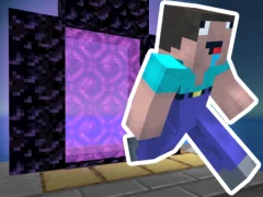 खेल Noob Steve Parkour ऑनलाइन