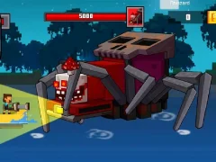 खेल Pirate Block Craft Monster Shooter ऑनलाइन