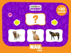 खेल Animal Sounds ऑनलाइन