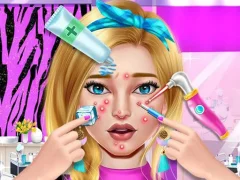 खेल Pimple Treatment Makeover Salon ऑनलाइन