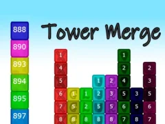 खेल Tower Merge ऑनलाइन
