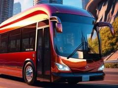खेल Bus Simulator Real Bus driving ऑनलाइन