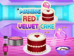 खेल Making Red Velvet Cake ऑनलाइन