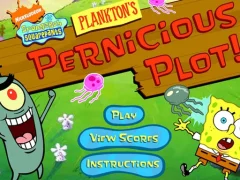 खेल Plankton's Pernicious Plot ऑनलाइन