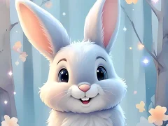 खेल Easter Bunny Coloring Book ऑनलाइन