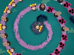 खेल Squid Game Bubble Shooter ऑनलाइन
