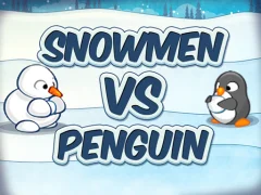 खेल Snowmen vs Penguin ऑनलाइन