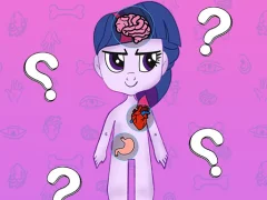 खेल My Little Pony Learning The Body ऑनलाइन
