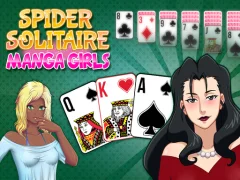खेल Spider Solitaire Manga Girls ऑनलाइन