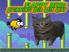 खेल Flappy Bird Spinning oia oia Cat ऑनलाइन